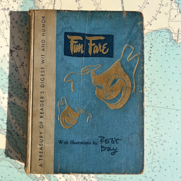 Vintage 1949 Fun Fare Treasury of Readers Digest Humor - Picture 2 of 10